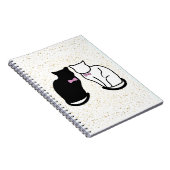 Carnet Chat noir et blanc (Côté Droit)