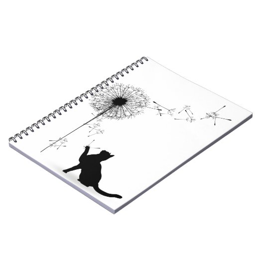 Carnet Chat noir et Dandelion (Côté gauche)