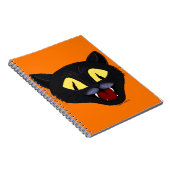 Carnet Chat noir Halloween (Côté Droit)