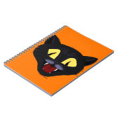 Carnet Chat noir Halloween (Côté gauche)