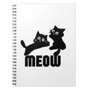 Carnet chat noir, maman