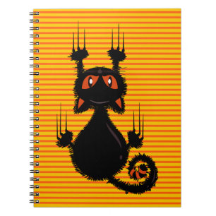 Carnet Chat noir mignon