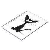 Carnet Chat noir oriental (Côté gauche)