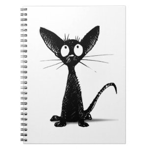Carnet Chat noir oriental