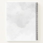 Carnet Chat noir par une Pleine lune magique (Dos)