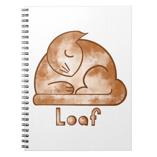 Carnet Chat Pain (Devant)