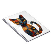 Carnet Chat Patchwork (Côté Droit)