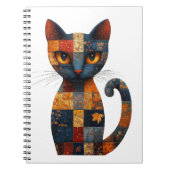 Carnet Chat Patchwork (Devant)