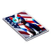 Carnet Chat patriotique (Côté Droit)