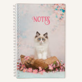 Carnet Chat persan mignon (Recto)