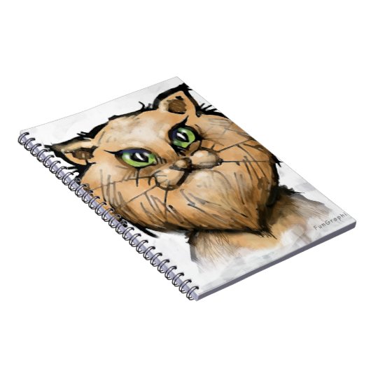 Carnet Chat perse (Côté Droit)
