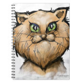 Carnet Chat perse (Devant)