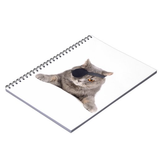 Carnet Chat pirate (Côté gauche)