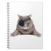 Carnet Chat pirate (Devant)
