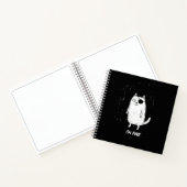 Carnet Chat Pirate – Art Minimal et Drôle de Chat (Intérieur)
