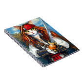 Carnet Chat pirate de Swashbuckler | Imaginaire Caractère (Côté Droit)