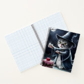 Carnet Chat pour Halloween. (Intérieur)