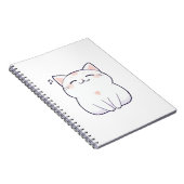Carnet Chat qui chante avec une note de musique Design Ka (Côté Droit)