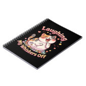 Carnet Chat qui rit à s'en faire tomber les moustaches (Côté gauche)