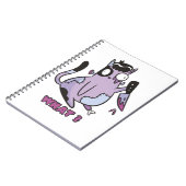 Carnet Chat Quoi ? Chat assassin, Halloween de chat Zombi (Côté gauche)