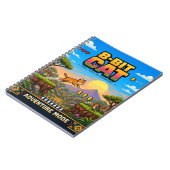 Carnet Chat, Rétro Pixel Art 8-Bit (Côté gauche)