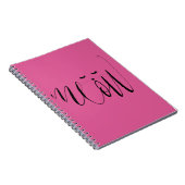 Carnet Chat rose Meow (Côté Droit)
