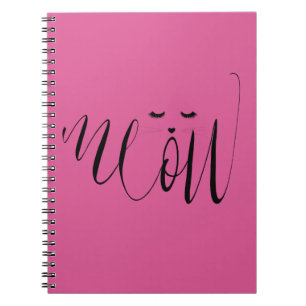 Carnet Chat rose Meow