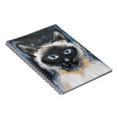 Carnet chat siamois (Côté Droit)