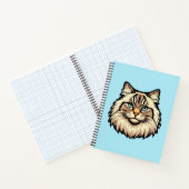 Carnet Chat sibérien (Intérieur)