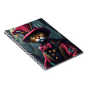 Carnet Chat sorcier Papier (Côté Droit)