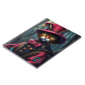 Carnet Chat sorcier Papier (Côté gauche)