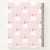 Carnet Chat souriant (Dos)