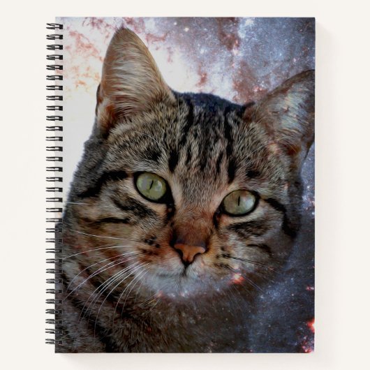 Carnet Chat spatial (Devant)
