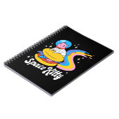 Carnet Chat spatial astronaute (Côté gauche)