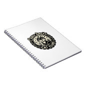 Carnet Chat Sucré Mignon Graphique de Chat Drôle - Chat S (Côté Droit)