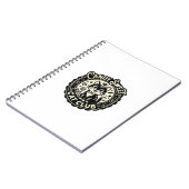 Carnet Chat Sucré Mignon Graphique de Chat Drôle - Chat S (Côté gauche)