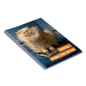 Carnet Chat sur la grille (Côté Droit)