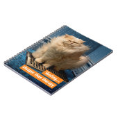 Carnet Chat sur la grille (Côté gauche)