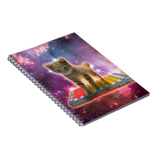 Carnet Chat sur synthétiseurs dans l'espace (Côté Droit)