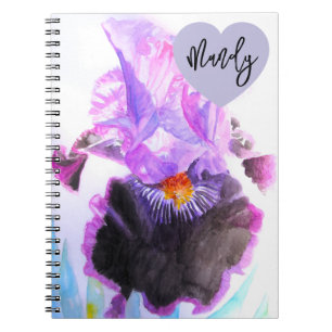 Carnet Chat Tigreaux Chats Aquarelle Féminin Nom de Femme