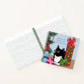 Carnet Chat Tuxedo (Intérieur)