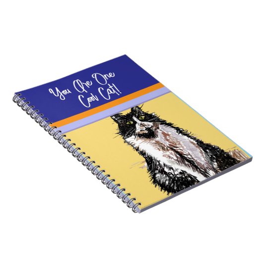 Carnet Chat Tuxedo Pastel Chats Garçons Vous Êtes Un Chat (Côté Droit)