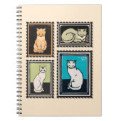 Carnet Chat vintage (Devant)