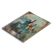 Carnet Château de Bavaria Neuschwanstein Vintage (Côté gauche)