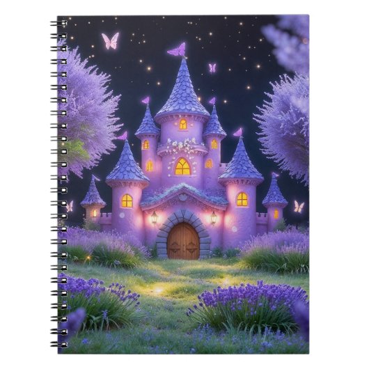 Carnet Château de Fairy de la Lavande Cachée Grove (Devant)