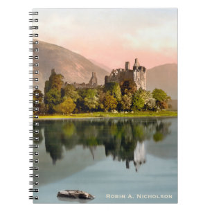 Carnet Château de Kilchurn Argyll Écosse Personnalisé