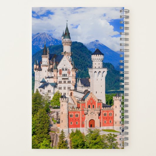 Carnet Château de Neuschwanstein Allemagne (Verso)