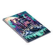 Carnet Château de Pixel coloré (Côté Droit)