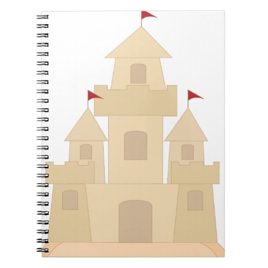 Carnet Château de Sable (Devant)