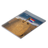 Carnet Château De Sable Avec Drapeau Sud-Africain, Umhlan (Côté gauche)